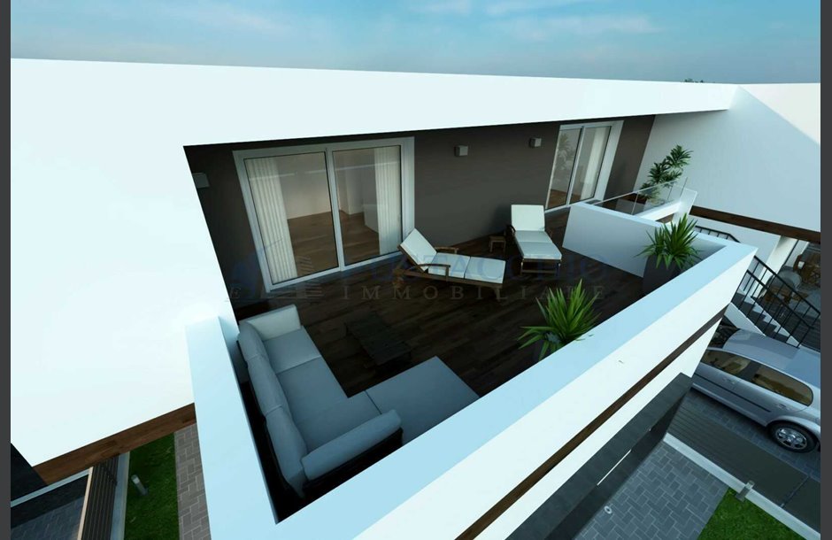 Nuovo sul mercato Nuova costruzione vendita quadrilocale cantiere Bolgare - 290.000 € bolgare 3d_2_recover_villa 2 terrazza grande 2_tn-1