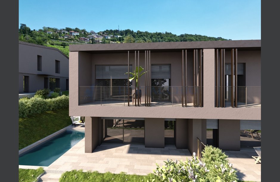 Nuovo sul mercato Nuova costruzione vendita villa di testa cantiere Ponteranica - 725.000 € 01-17