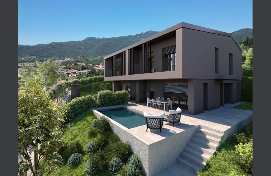 Nuovo sul mercato Nuova costruzione vendita villa di testa cantiere Ponteranica - 750.000 € 04-15