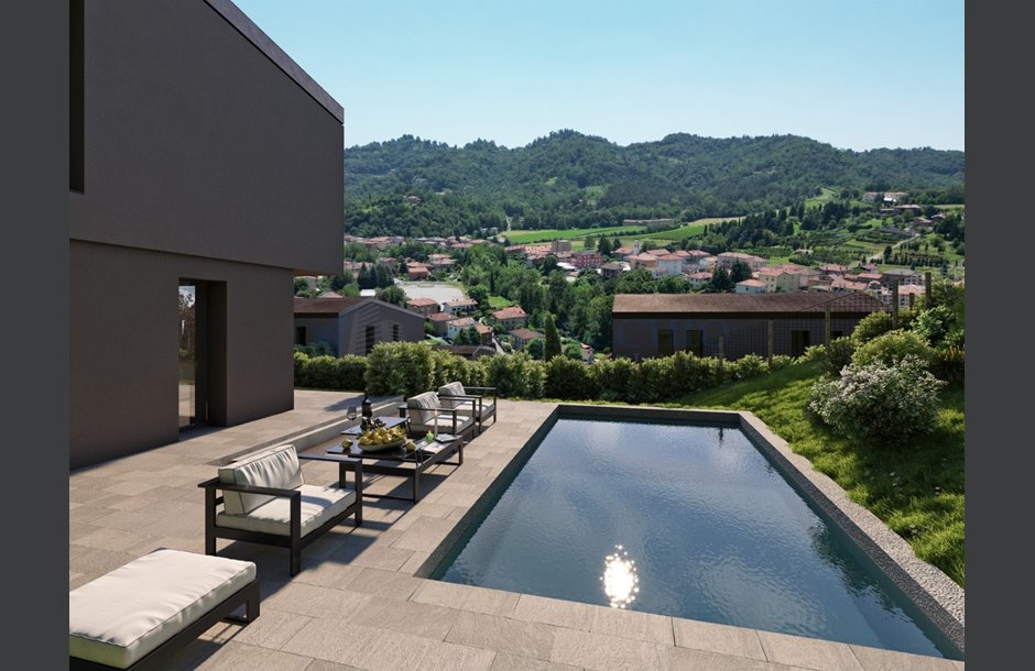 Nuovo sul mercato Nuova costruzione vendita villa di testa cantiere Ponteranica - 840.000 € 01-22