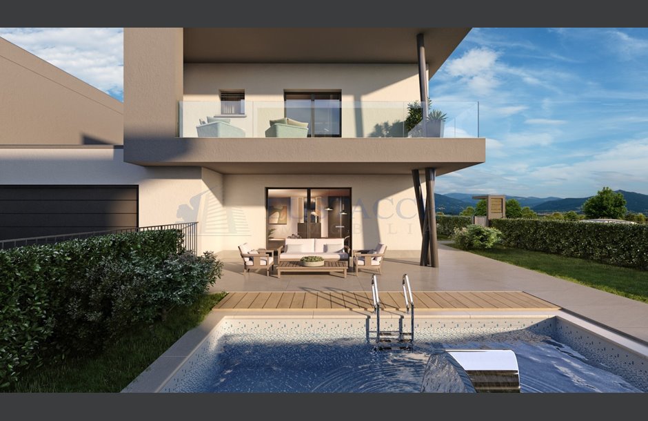 Nuovo sul mercato Nuova costruzione vendita villa cantiere Treviolo - 655.000 € 01-54