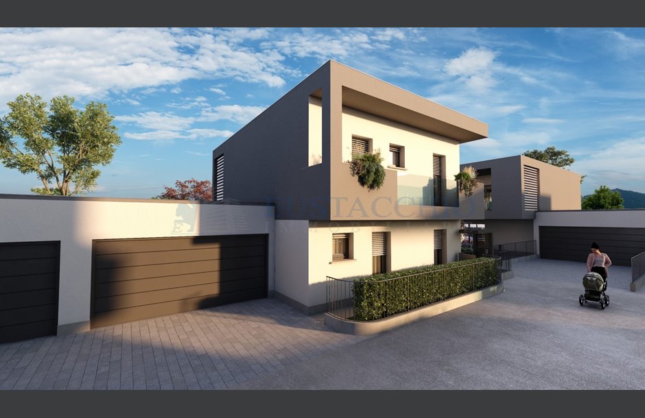 Nuovo sul mercato Nuova costruzione vendita villa cantiere Treviolo - 609.000 € 07-24